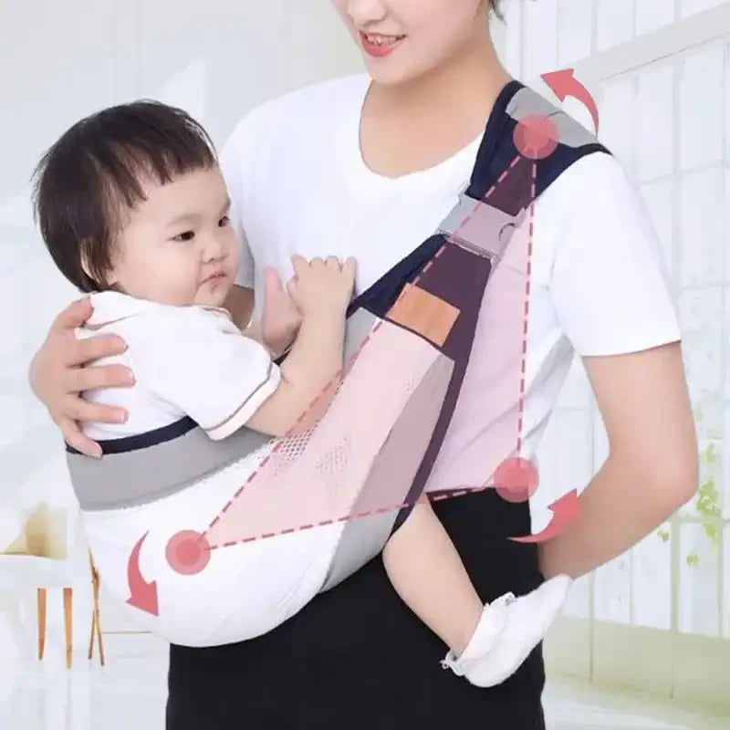 Lightweight Baby Carriers with Adjustable Shoulder Strap for Infants Toddlers Multifunctional Toddler Outdoor Travel Accessories