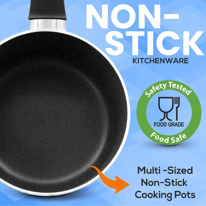 15 - Piece Non-Stick Aluminum Cookware Set